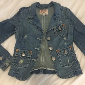 Vintage True Religion jean jacket